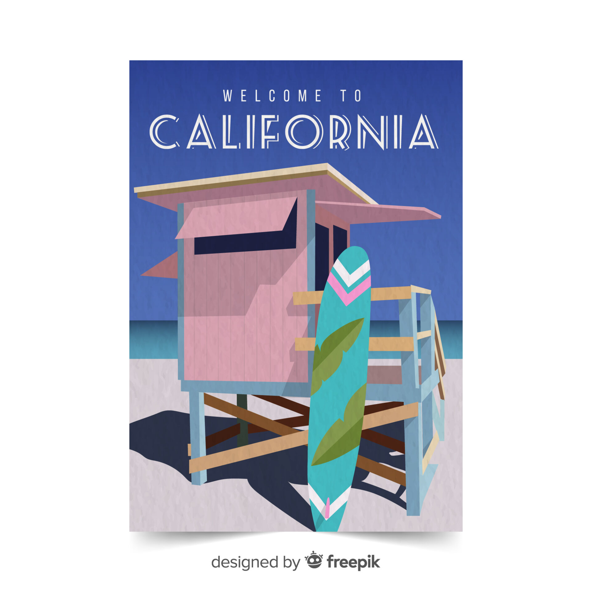 An image of a beach house in California