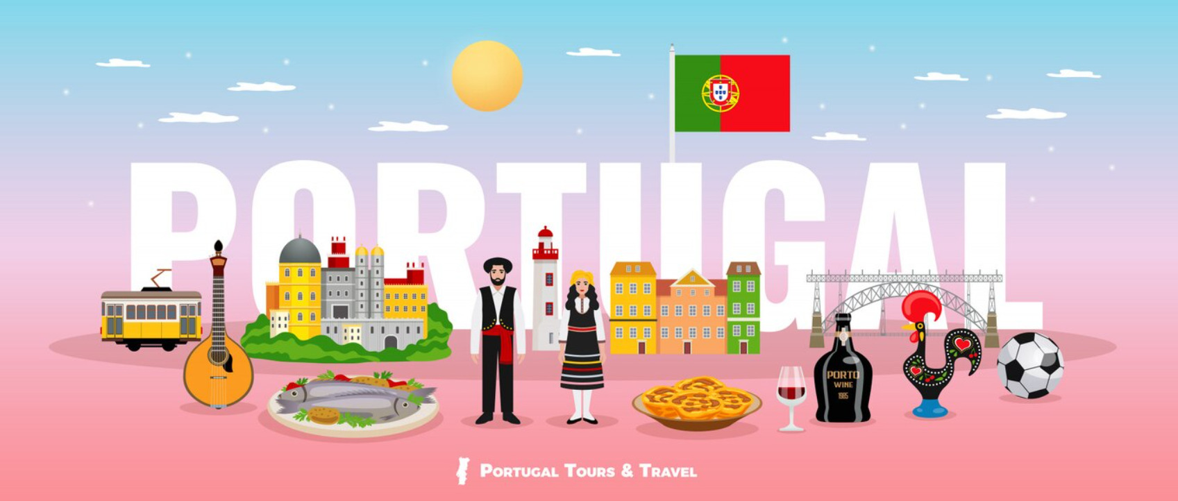 An image of Portugal most famous and known traditions