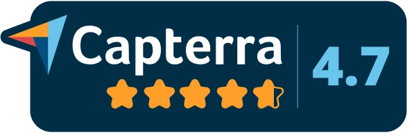an illustration of Capterra badge