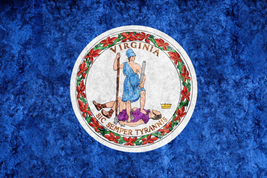 metallic-virginia-state-flag-virginia-flag-background-metallic-texture
