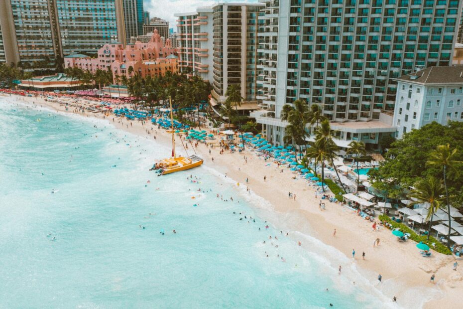 An image of Hawaii beach