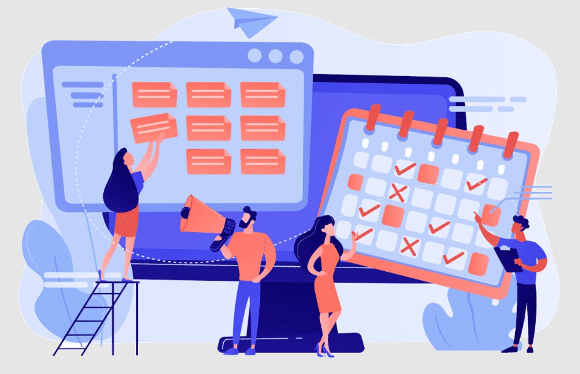 Employees requesting days off from calendar.
