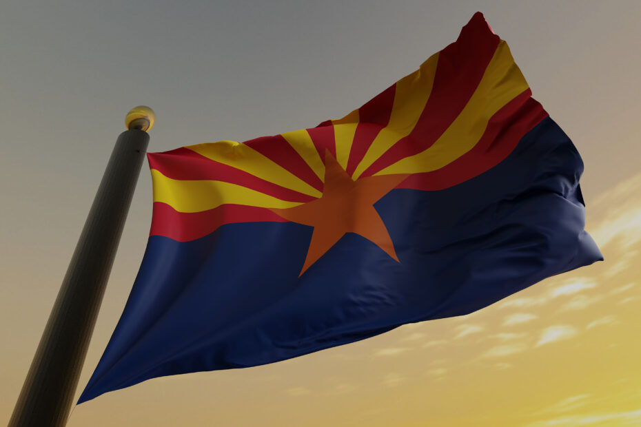Flag of the US State of Arizona