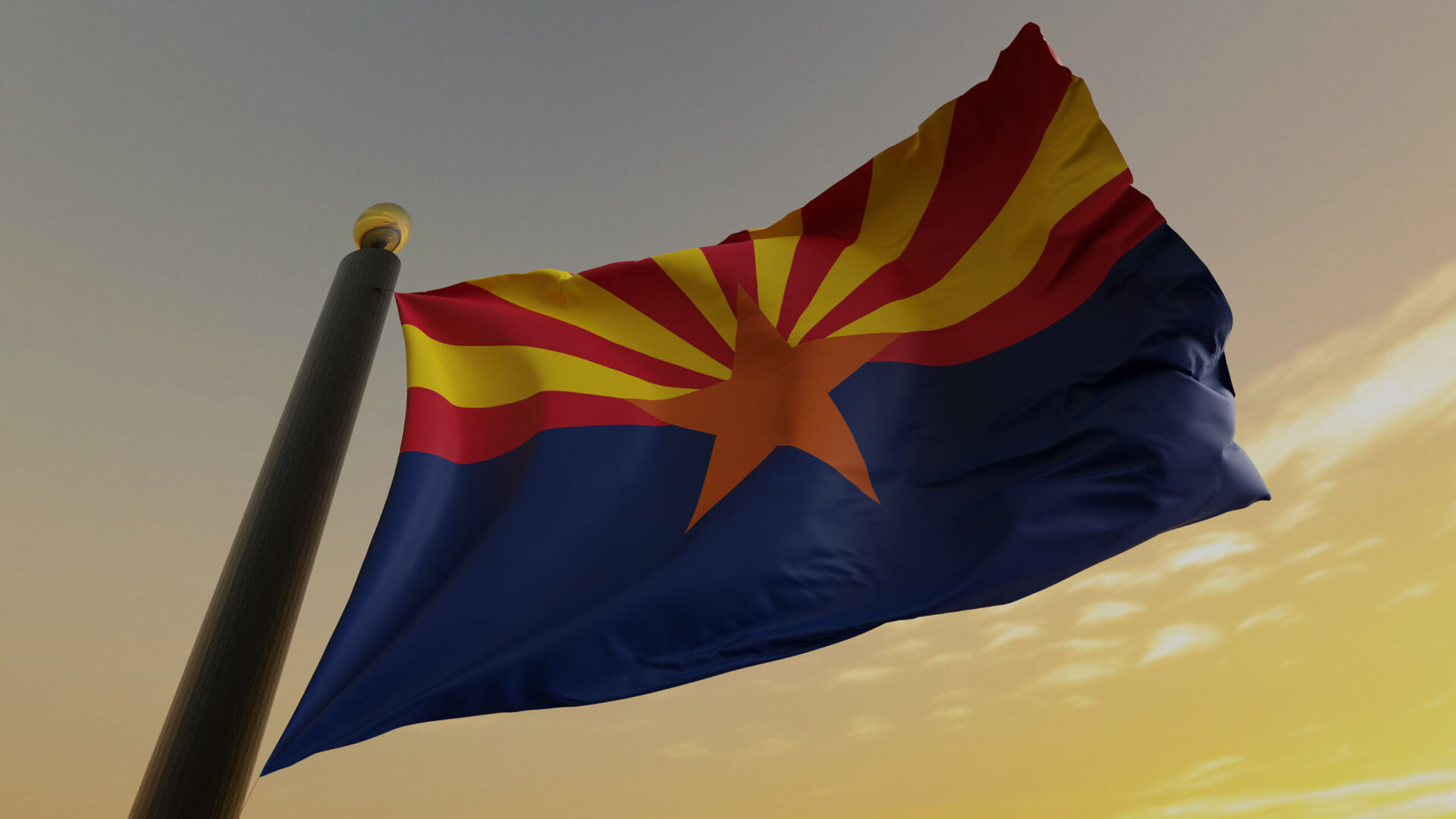 Flag of the US State of Arizona