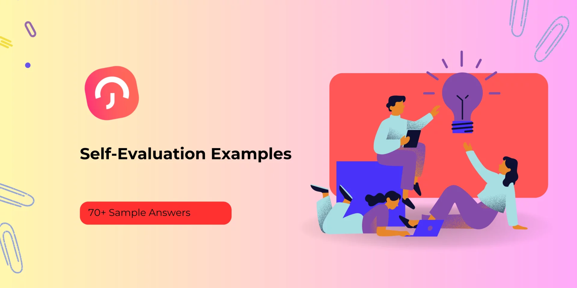 Self Evaluation Examples: 70+ Sample Answers