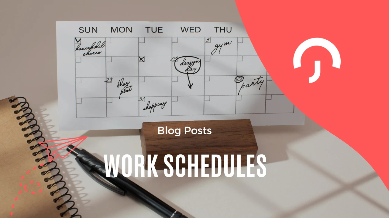 Weekly Work Schedule Template (Word File Included)
