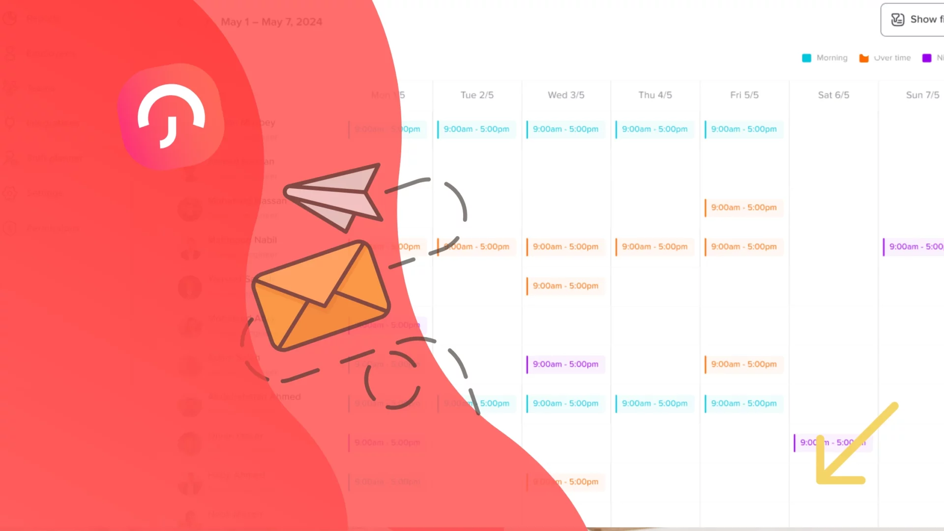 Introducing Work Schedules on Day Off