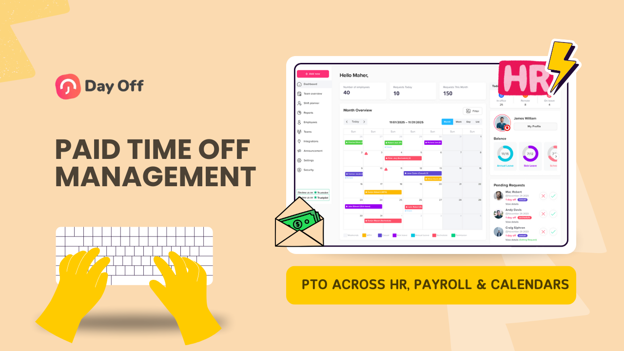 How to Integrate PTO Tracking with Payroll, HRIS & Calendar Tools